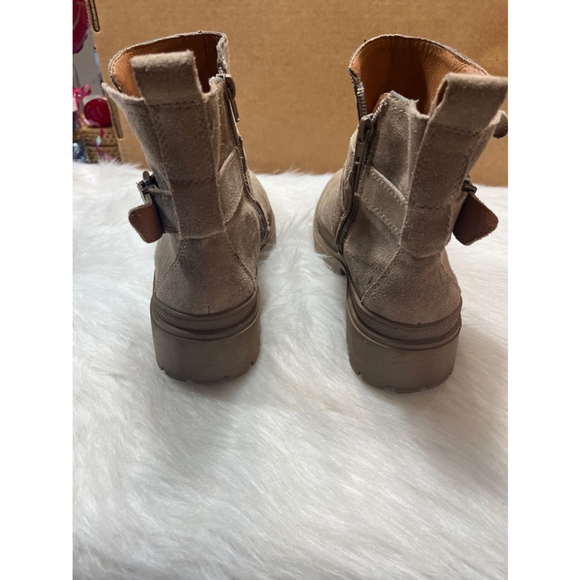Lucky Brand Suede Leather LP-Elyton ankle boots Women Size 9M/40 - Picture 6 of 11